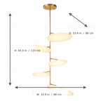 Vaelis Halo Chandelier