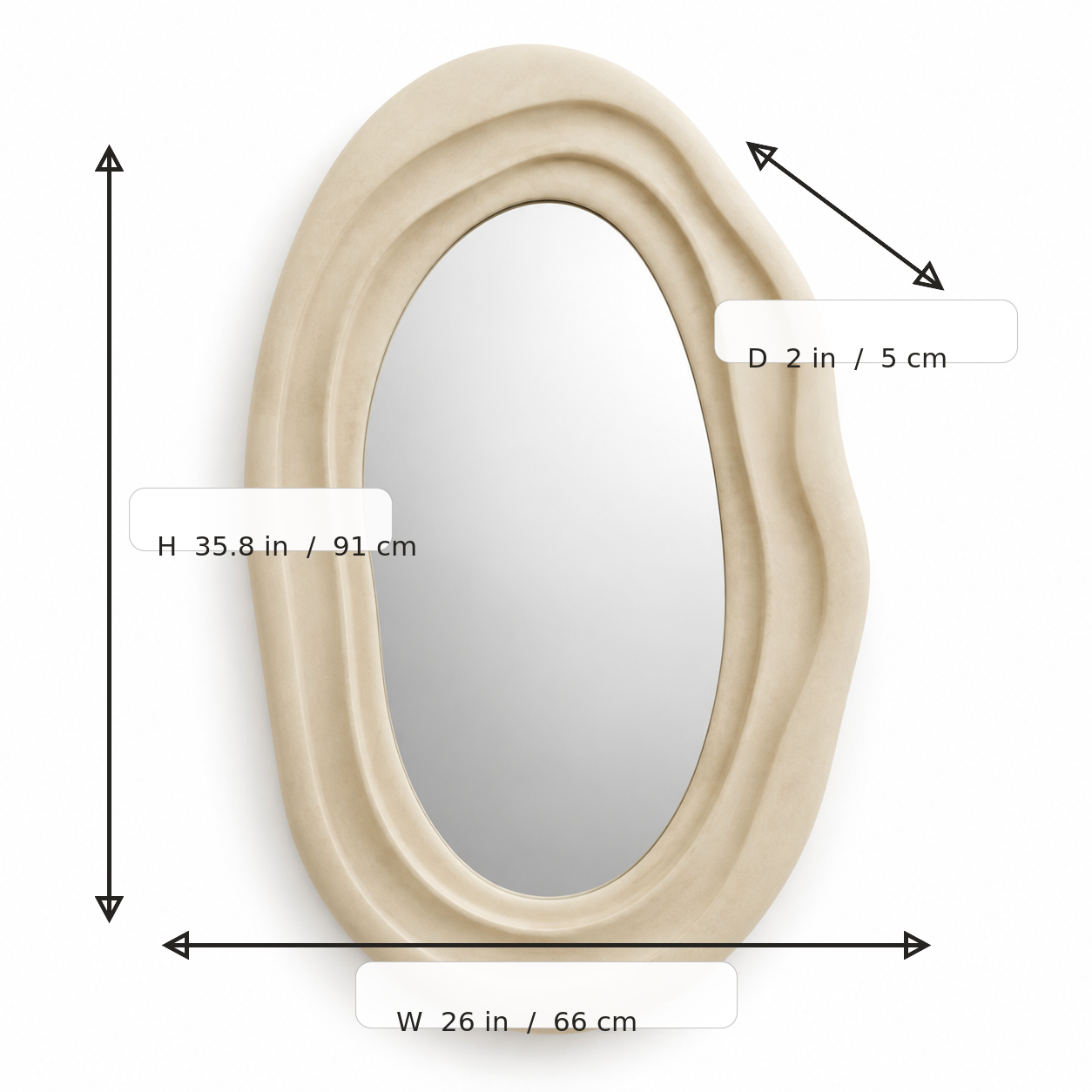 Talis Ripple Mirror