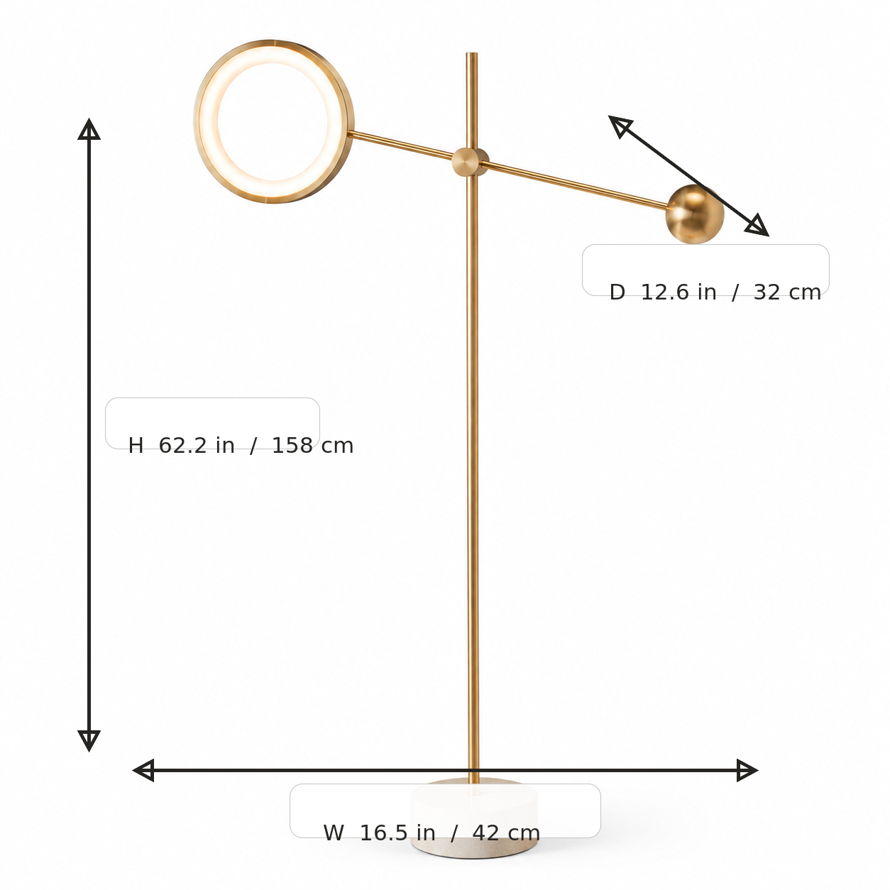 Solune Balance Floor Lamp