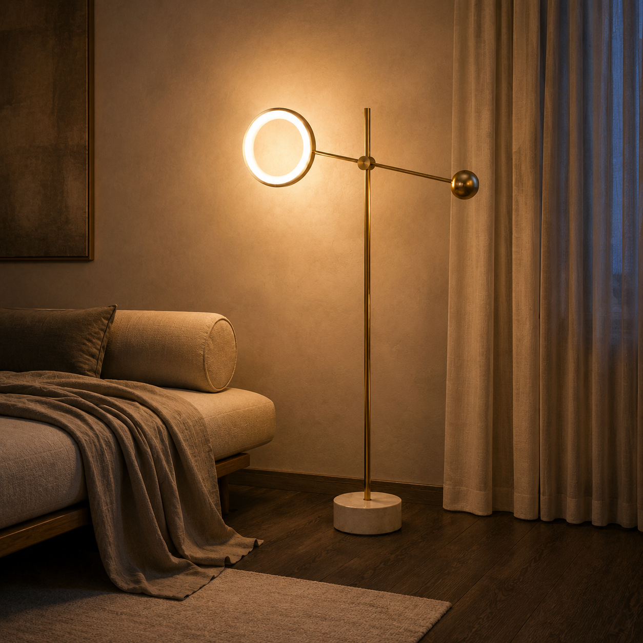 Solune Balance Floor Lamp
