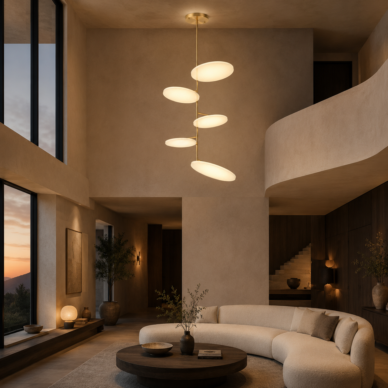 Vaelis Halo Chandelier